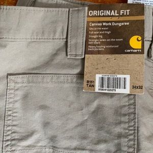 Carhartt carpenters..fits TRUE TO SIZE